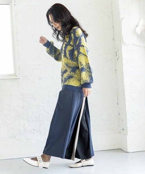 OSMOSIS(オズモーシス)の「トライカラータックパンツ(その他パンツ・レディース・ブラウン/グレー/ブラック・ONE SIZE)」の20枚目の写真