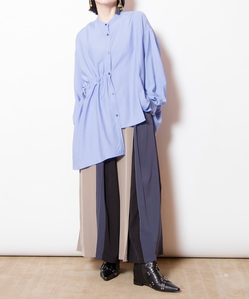 オズモーシス（OSMOSIS）/トライカラータックパンツ セール】トライカラータックパンツ（その他パンツ）｜OSMOSIS