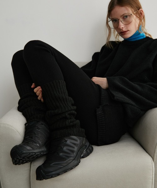 レッグウェア sally ワイドリブレッグウォーマー（レッグウォーマー）｜Auntie Rosa