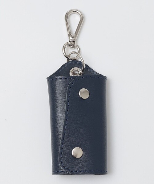 SHIPS（シップス）の「SHIPS Colors:日本製 レザー キーケース（キーケース/キーアクセサリー・メンズ・ブラック/ベージュ/ネイビー/レッド・ONE SIZE）」の3枚目の写真