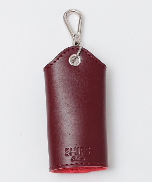 SHIPS（シップス）の「SHIPS Colors:日本製 レザー キーケース（キーケース/キーアクセサリー・メンズ・ブラック/ベージュ/ネイビー/レッド・ONE SIZE）」の5枚目の写真