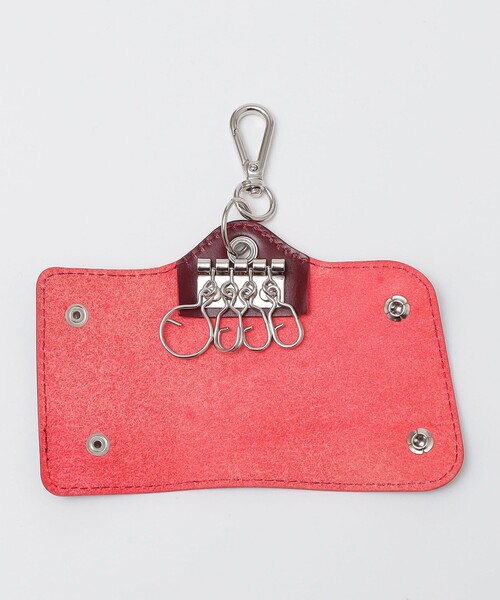 SHIPS（シップス）の「SHIPS Colors:日本製 レザー キーケース（キーケース/キーアクセサリー・メンズ・ブラック/ベージュ/ネイビー/レッド・ONE SIZE）」の8枚目の写真