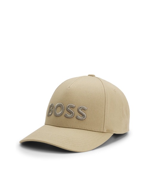 【限定最安値価格】HUGO BOSSコットンツイルキャップ ロゴエンブロイダリー コットンツイル キャップ ロゴエンブロイダリー（キャップ）｜BOSS