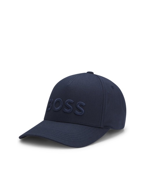 コットンツイル キャップ ロゴエンブロイダリー（キャップ）｜BOSS