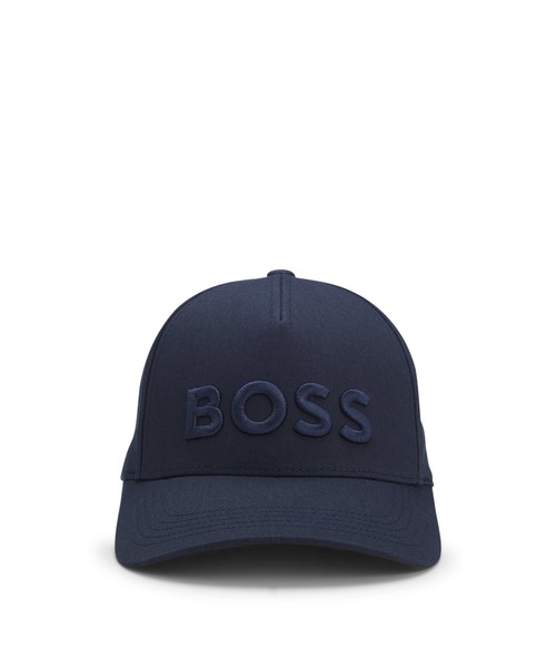 コットンツイル キャップ ロゴエンブロイダリー（キャップ）｜BOSS