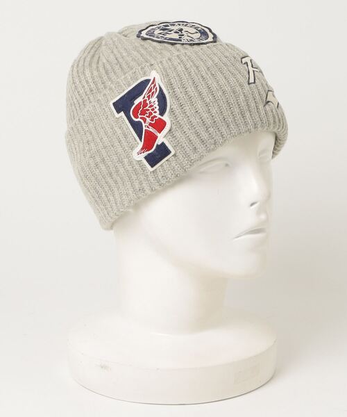 セール】ロゴパッチ ウールブレンド ウォッチ キャップ（ニット