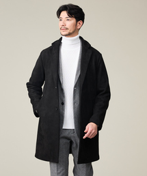 ABAHOUSE GRAY | 【スエードライク】ボンディング チェスターコート(チェスターコート)
