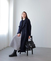 Jines（ジネス）の「シャルムビーバーロングコート（その他アウター）」