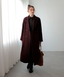 Jines（ジネス）の「シャルムビーバーロングコート（その他アウター）」