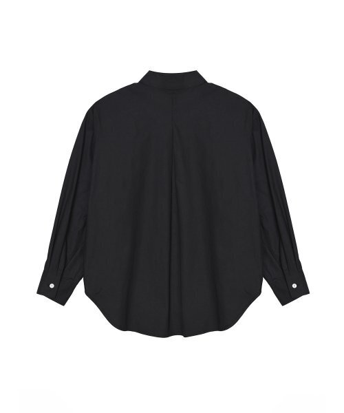 NICK&NICOLE（ニックアンドニコール）の「OVERFIT PAPER COTTON BUTTERFLY SHIRT_BLACK（シャツ/ブラウス・レディース・その他・FREE）」の5枚目の写真