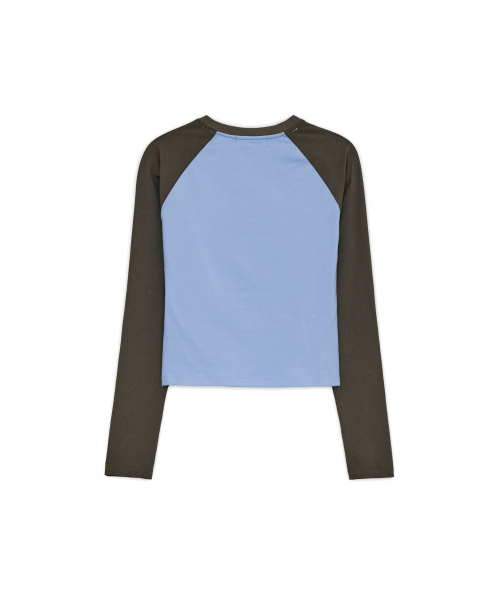 SUNBURNPROJECT(サンバーンプロジェクト)の「Raglan Long Sleeve Top, CHARCOAL(Tシャツ/カットソー・レディース・その他・FREE)」の3枚目の写真