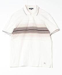 BURBERRY（バーバリー）の「ボーダー柄半袖ポロシャツ（ポロシャツ）」