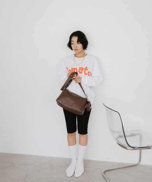 THEATRE PRODUCTS（シアタープロダクツ）の「レザレットポーチ付きショルダーバッグL（ショルダーバッグ・レディース・ブラウン/ブラック・FREE）」の13枚目の写真