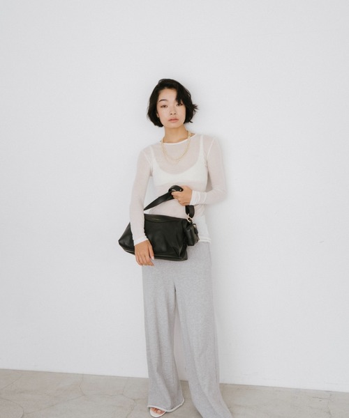 THEATRE PRODUCTS（シアタープロダクツ）の「レザレットポーチ付きショルダーバッグL（ショルダーバッグ・レディース・ブラウン/ブラック・FREE）」の16枚目の写真