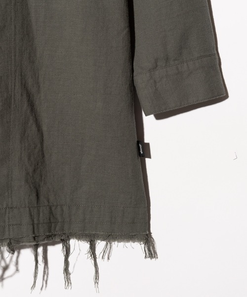 glamb(グラム)の「Layered Cardigan Shirt / レイヤードカーディガンシャツ(シャツ/ブラウス・メンズ・ブラック/グレー・S/M/L)」の13枚目の写真