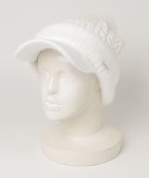 TIGORA（ティゴラ）の「ティゴラ TIGORA  ツバ付きニット帽子 アイヒート（ニットキャップ/ビーニー）」