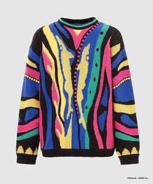 スプラ × ZOZOコラボ　ボンボンニット　ブルー　大人用　新品未開封 スプラトゥーン3」のギアが実際に着られるアパレルアイテムに