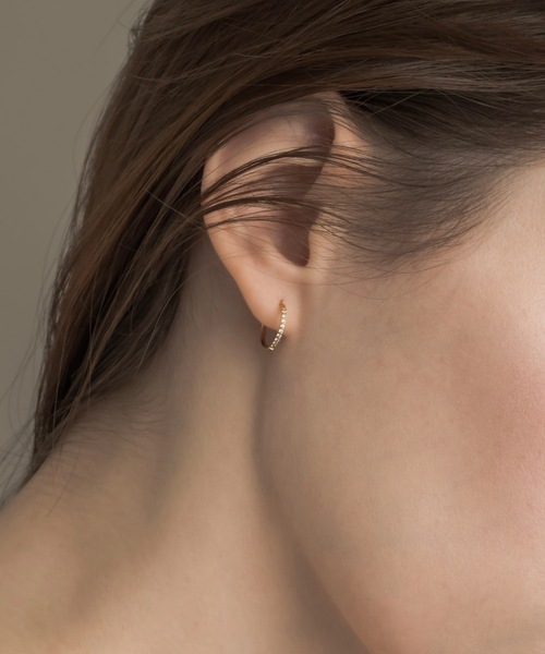 muku（ムク）の「PIERCE/SLIM ZIRCONIALINE（ピアス（両耳用）・レディース・ゴールド/シルバー・10/8）」の15枚目の写真