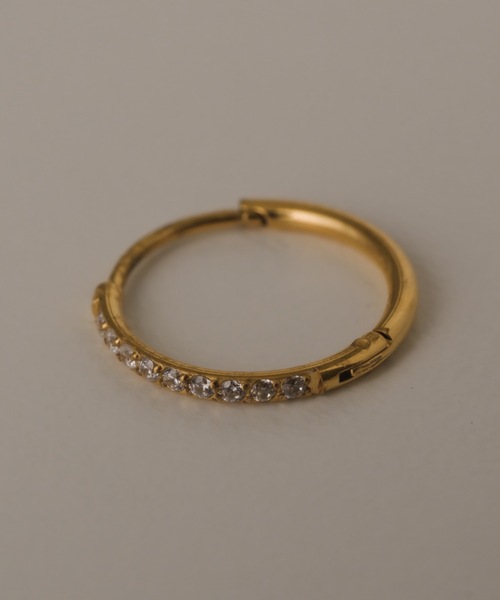 muku（ムク）の「PIERCE/SLIM ZIRCONIALINE（ピアス（両耳用）・レディース・ゴールド/シルバー・10/8）」の17枚目の写真