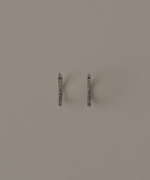 muku（ムク）の「PIERCE/SLIM ZIRCONIALINE（ピアス（両耳用）・レディース・ゴールド/シルバー・10/8）」の11枚目の写真