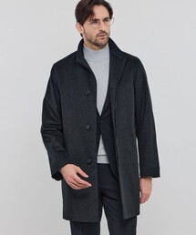 MACKINTOSH LONDON | 【DUNFORD STAND COLLAR】ウールカシミヤビーバースタンドカラーコート(その他アウター)