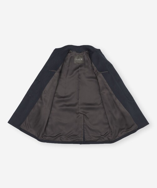 MACKINTOSH LONDON（マッキントッシュ ロンドン）の「【DUNFORD STAND COLLAR】ウールカシミヤビーバースタンドカラーコート（その他アウター・メンズ・チャコールグレー/ネイビー・40/38/42）」の13枚目の写真