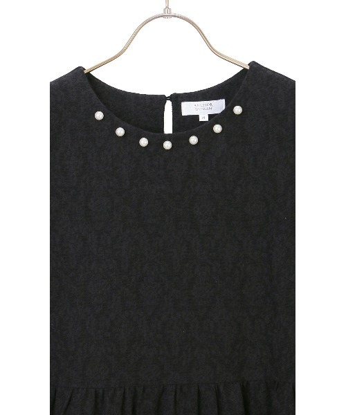 AOYAMA（アオヤマ）の「【ＷＥＢ限定】アンティークジャガードブラウスセットアップ（スーツセット・レディース・ホワイト×ブラック/ブラック×ブラック・L/M/LL/S）」の13枚目の写真