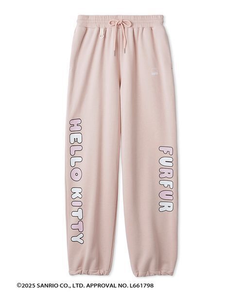 FURFURファーファーHELLO KITTYスウェットパンツIVRフリーサイズ セール】HELLO KITTYスウェットパンツ（スウェットパンツ）｜FURFUR
