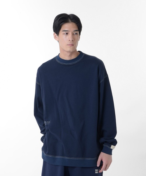 セール】1000 リブ裾ロングスリーブ Tシャツオーバーサイズフィット（T