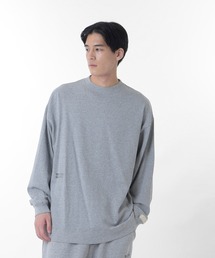 1000 リブ裾ロングスリーブ Tシャツオーバーサイズフィット