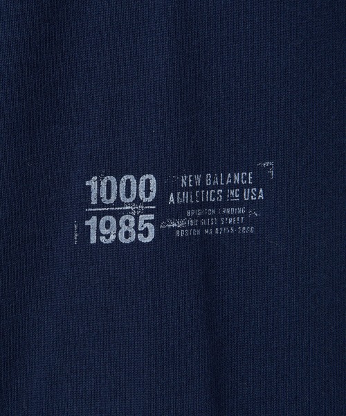 NEW BALANCE(ニューバランス)の「1000 リブ裾ロングスリーブ Tシャツオーバーサイズフィット(Tシャツ/カットソー・メンズ・ブラック/グレー/ホワイト/ネイビー・SMALL/MEDIUM/LARGE/X-LARGE)」の22枚目の写真