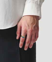 BEAUTY&YOUTH UNITED ARROWS(�r���[�e�B�[�A���h���[�X���i�C�e�b�h�A���[�Y)�́�eoa���X�g�[�� �_�u�� �����O(�����O)