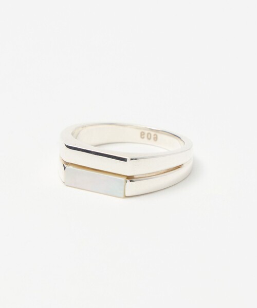 BEAUTY&YOUTH UNITED ARROWS(ビューティーアンドユースユナイテッドアローズ)の「<eoa>ストーン ダブル リング(リング・メンズ・ゴールド/シルバー・18/7/11/16/13/22/20/9)」の11枚目の写真