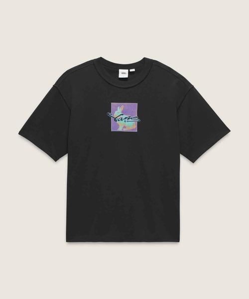 VANS(バンズ)の「PREMIUM DOWN THE RABBIT HOLE Tシャツ / LX Down The Rabbit Hole SS Tee VN000MF8E061(Tシャツ/カットソー・メンズ・ブラック・LARGE/MEDIUM/SMALL/X-SMALL/X-LARGE)」の2枚目の写真