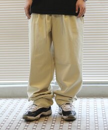 BSRABBIT（ビエスラビット）の「MID 90 BAGGY COTTON PANTS BEIGE（その他パンツ）」