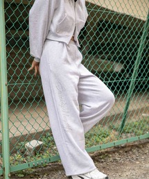 GORGE（ゴージ）の「《ロゴストーン×裏起毛》ストレートスウェットパンツ 秋冬◎（スウェットパンツ）」