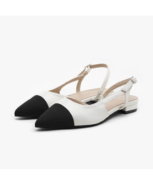 Dalia スリングバック フラットシューズ (2cm)