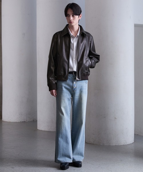 CLEL】Deep Texture Blouson / ディープテクスチャーブルゾン