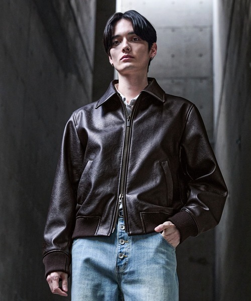 CLEL】Deep Texture Blouson / ディープテクスチャーブルゾン