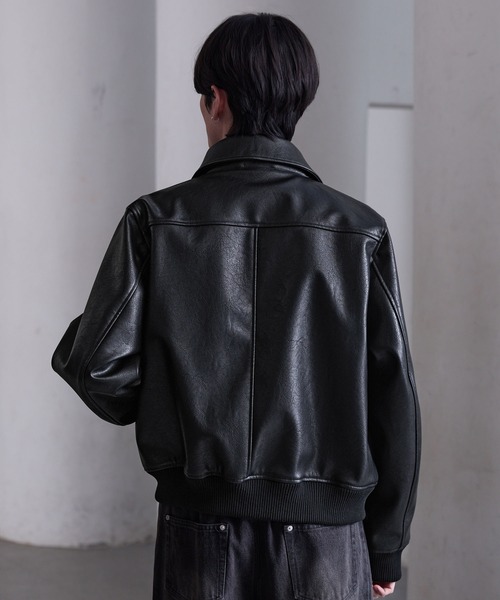 CLEL】Deep Texture Blouson / ディープテクスチャーブルゾン