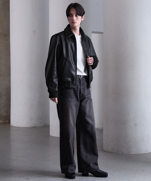 CLEL】Deep Texture Blousonディープテクスチャーブルゾン CLELDeep