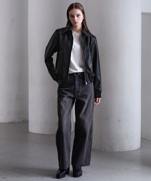 CLEL】Deep Texture Blouson / ディープテクスチャーブルゾン