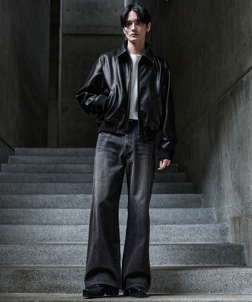CLEL】Deep Texture Blouson / ディープテクスチャーブルゾン