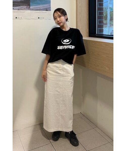 SEARCH410(サーチ410)の「ブリードロゴ半袖Tシャツブラック-ホワイト(Tシャツ/カットソー・メンズ・その他・LARGE/MEDIUM)」の7枚目の写真