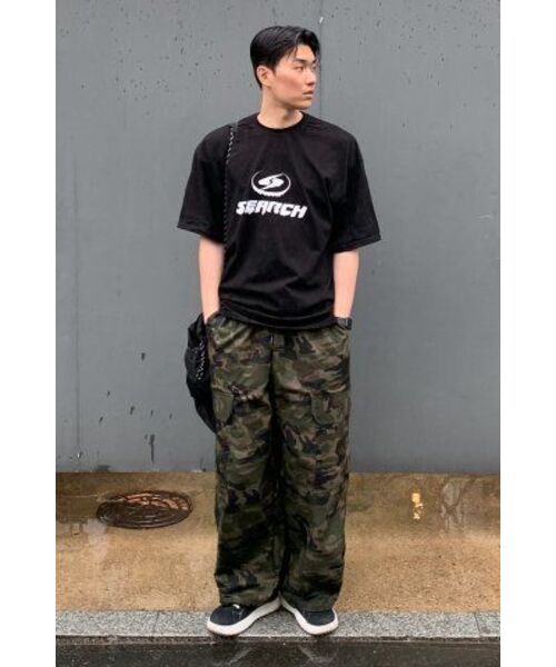 SEARCH410(サーチ410)の「ブリードロゴ半袖Tシャツブラック-ホワイト(Tシャツ/カットソー・メンズ・その他・LARGE/MEDIUM)」の9枚目の写真