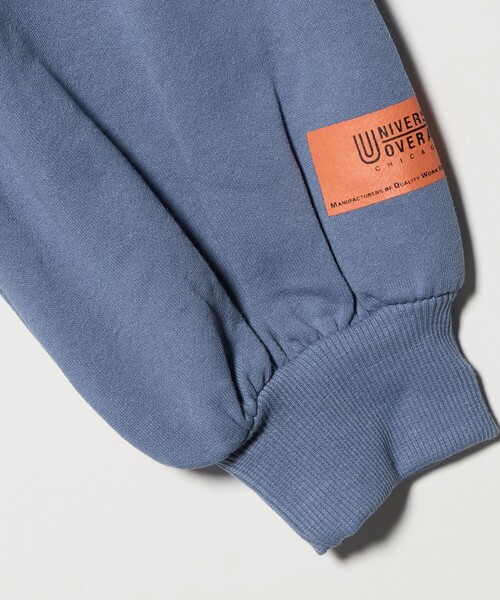 UNIVERSAL OVERALL(ユニバーサルオーバーオール)の「【別注】<UNIVERSAL OVERALL>スタンドネック プルオーバー / キッズ 140cm-160cm(Tシャツ/カットソー・キッズ・ダークグレー/ロイヤルブルー/グレー系・L(160cm)/M(140-150cm))」の6枚目の写真