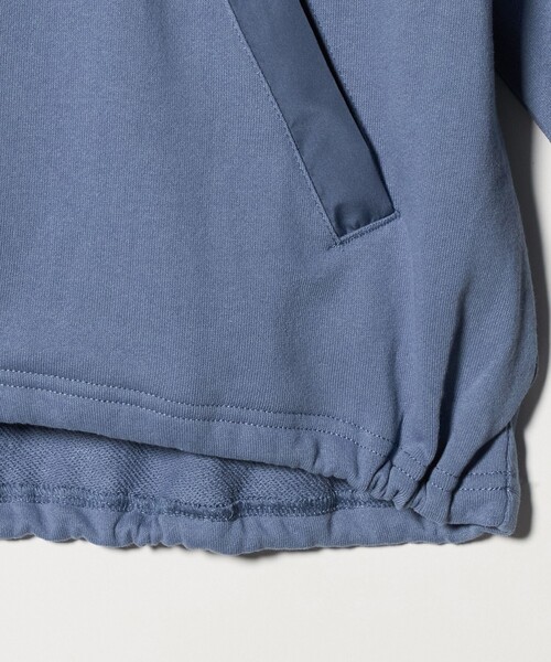 UNIVERSAL OVERALL(ユニバーサルオーバーオール)の「【別注】<UNIVERSAL OVERALL>スタンドネック プルオーバー / キッズ 140cm-160cm(Tシャツ/カットソー・キッズ・ダークグレー/ロイヤルブルー/グレー系・L(160cm)/M(140-150cm))」の7枚目の写真