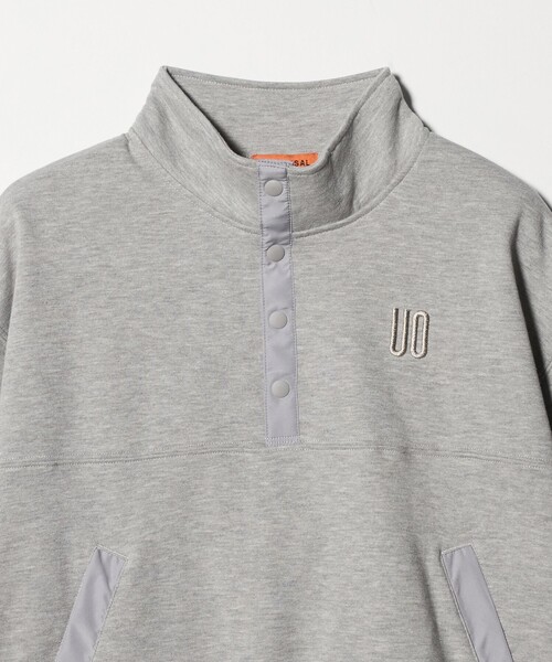 UNIVERSAL OVERALL(ユニバーサルオーバーオール)の「【別注】<UNIVERSAL OVERALL>スタンドネック プルオーバー / キッズ 140cm-160cm(Tシャツ/カットソー・キッズ・ダークグレー/ロイヤルブルー/グレー系・L(160cm)/M(140-150cm))」の15枚目の写真