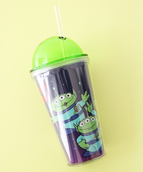 SiNCERE（シンシア）の「〈DISNEY/ディズニー〉 Toy Story トイストーリー STRAW TUMBLER/ストロー タンブラー（グラス/マグカップ/タンブラー・レディース・ブルー/パープル・ONE SIZE）」の2枚目の写真