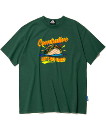 タコチル グラフィックTシャツ - グリーン